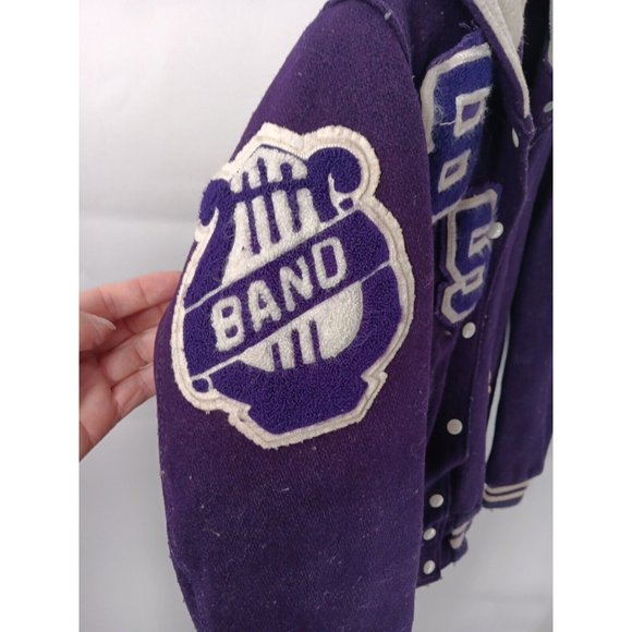 Delong Cheerleading Jacket Size 36  Cheer Vintage 1985 "Jenny" Duchesses - Picture 4 of 7